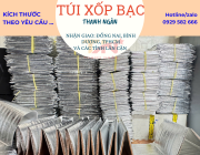 Sản Xuất Túi Xốp Bạc Theo Kích Thước Yêu Cầu