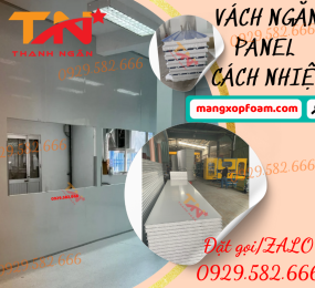 SẢN XUẤT TẤM PANEL CÁCH NHIỆT CHÍNH HÃNG MỚI - TẠI BÌNH DƯƠNG 