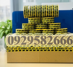 Băng keo hàng dễ vỡ - Siêu dày - Lõi siêu mỏng