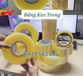 Combo 6 cuộn Băng Dính 1kg Lõi Nhựa Mỏng Tại Bình Dương