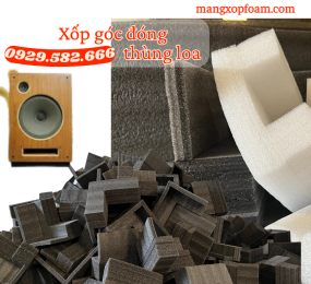 Góc Xốp Đen Đóng Thùng Loa Tại Thủ Đức