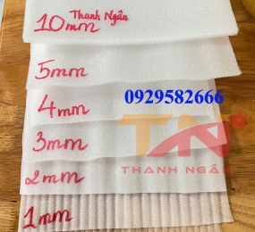 Tấm Màng Mút Xốp PE foam 0,5mm tại Biên Hoà Đồng Nai