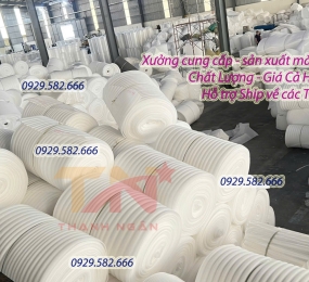 Cuộn xốp PE Foam dày 10mm tại KCN Bàu Xéo Trảng Bom