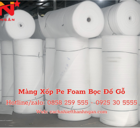 Mua Mút Xốp Pe Foam Bọc Đồ Gỗ Chống Xước Tại Biên Hòa