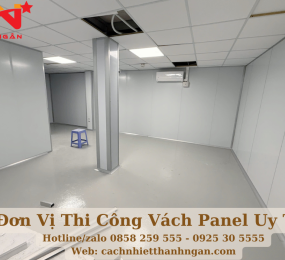 Vách Ngăn Panel EPS - Thi Công Phòng Sạch - Kho Lạnh