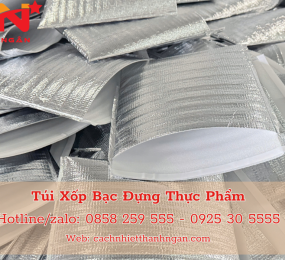 Túi Xốp Bạc Giữ Nhiệt Pe Opp Bọc Thực Phẩm Tại Thủ Dầu Một