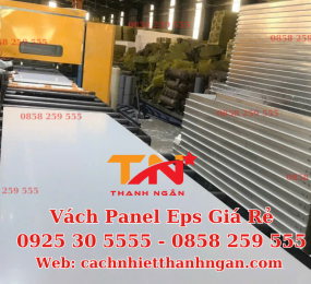 Vách Ngăn Cách Nhiệt EPS Làm Kho Lạnh Tại Biên Hòa