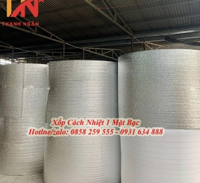 Xốp Cách Nhiệt Chống Nóng 1 Mặt Bạc Tại Bình Dương