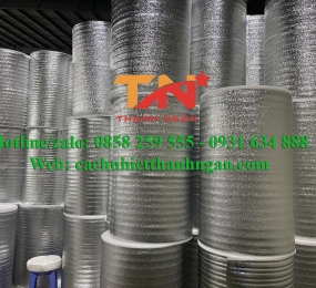 XỐP CHỐNG NÓNG MÁI TÔN 1 MẶT BẠC Ở BÌNH DƯƠNG