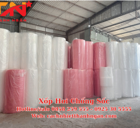 Cuộn Xốp Hơi Bọc Đồ Điện Tử Tại KCN Sóng Thần