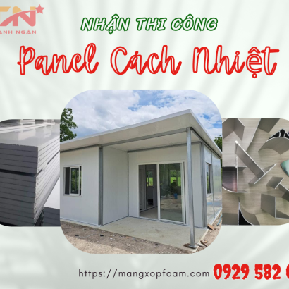 Vách cách nhiệt Panel Rockwool 