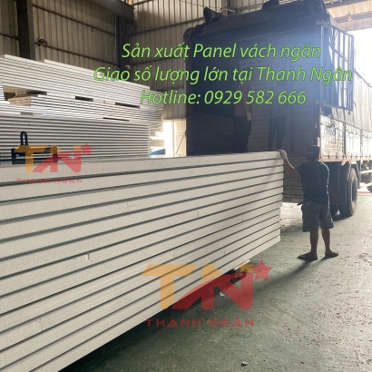 Tấm Vách Panel 7,5cm Tại Nhơn Trạch