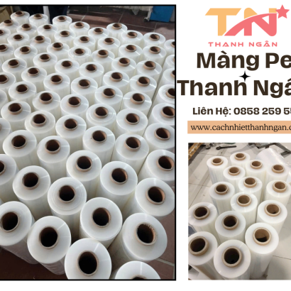 Màng Co Pe Quấn Pallet Giá Sỉ Tại Kho 