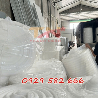 Sản xuất mút xốp Foam 1mm cho ngành gỗ xuất khẩu tại KCN Hố Nai