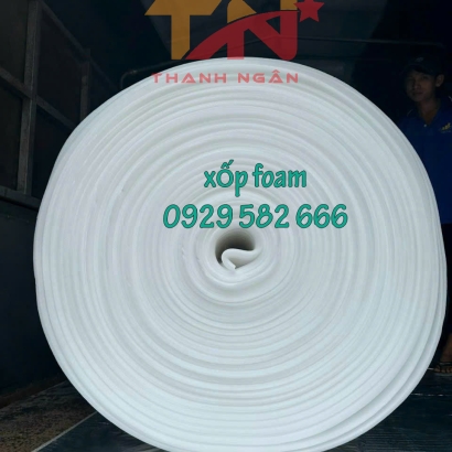 Xốp PE dày 30mm (3cm) màu trắng tại Đồng Nai 