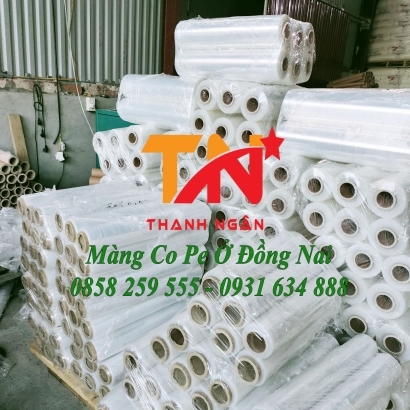 Màng Co Pe Quấn Pallet Giá Sỉ Tại Kho 