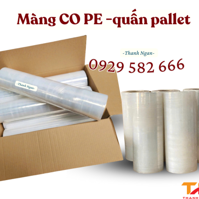 Màng PE Quấn Pallet 5kg Lõi 500g 