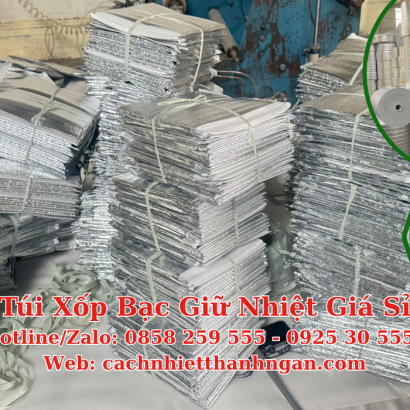 Túi Xốp Giữ Nhiệt Pe Opp In Logo Thanh Ngân 