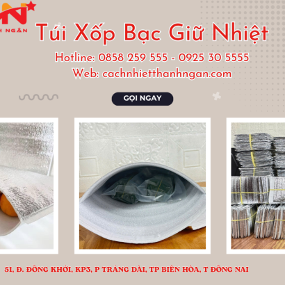 Túi Xốp Giữ Nhiệt Pe Opp Thanh Ngân Giá Sỉ Tại Kho