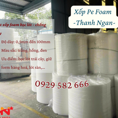 Sản Xuất Túi Xốp PE Foam Tại Đồng Nai