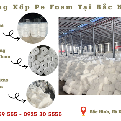 Mút Xốp Pe Foam Đóng Gói Tại Bắc Ninh