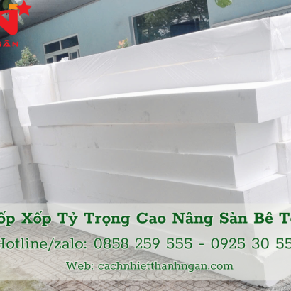 Mút Xốp Cách Nhiệt EPS Giá Sỉ Tại Kho Biên Hòa
