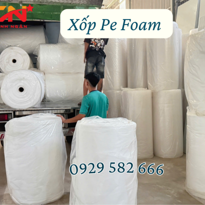 Màng Xốp Pe Foam 5mm x 105cm x 50m tại Định Quán