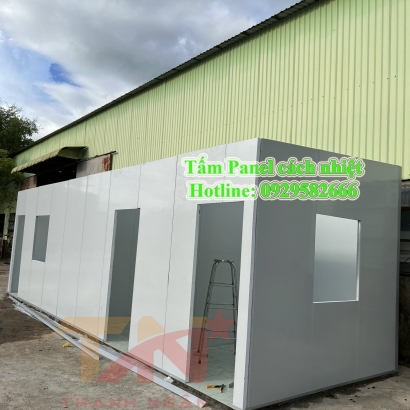 Tấm Vách Panel 7,5cm Tại Nhơn Trạch