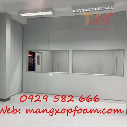 Thi Công Vách Ngăn Panel Cho Công Trình Xưởng Sản Xuất 