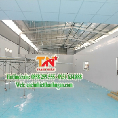 Vách Ngăn Panel EPS - Thi Công Phòng Sạch - Kho Lạnh