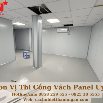 Vách Ngăn Panel EPS - Thi Công Phòng Sạch - Kho Lạnh