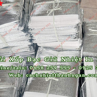 Túi Xốp Giữ Nhiệt Pe Opp In Logo Thanh Ngân 