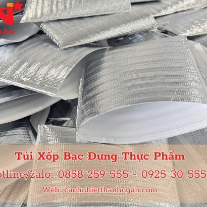 Túi Xốp Bạc Giữ Nhiệt Pe Opp Bọc Thực Phẩm Tại Thủ Dầu Một