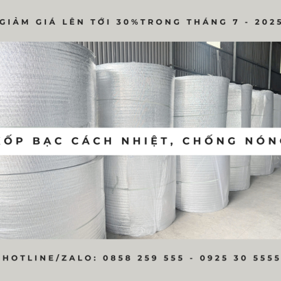 Cuộn Xốp Cách Nhiệt Pe Opp Chống Nóng Tại Đồng Nai