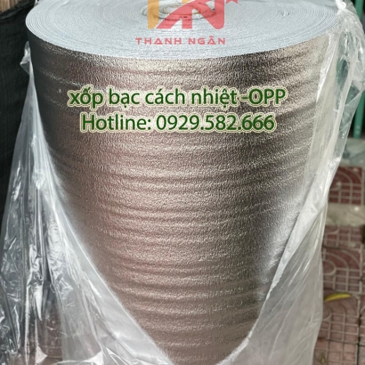 Túi xốp bạc 3mm giữ nhiệt có keo dán 